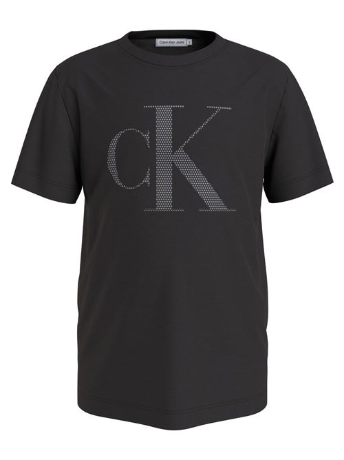 MESH T-SHIRT CALVIN KLEIN JEANS | IB0IB01753/BEH